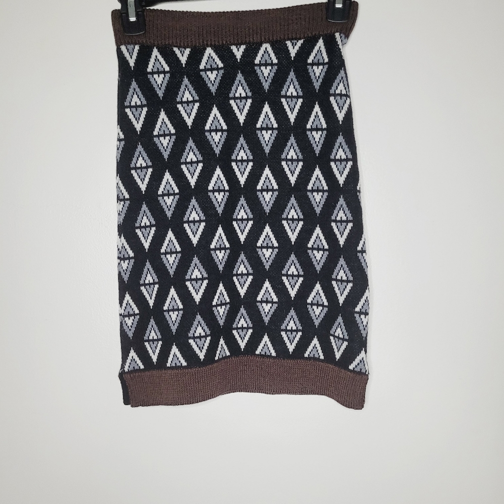 Autumn Adeigbo Women's Odette Skirt Mini Virgin Wool XS Italy Luxury Classy